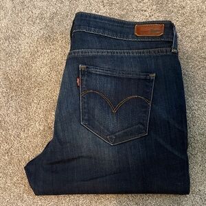 Levi's Women's Dark Blue Skinny Jeans